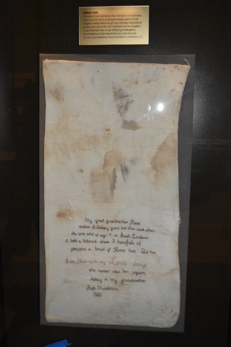 āAshleyās Sack,ā a bag given to a young girl named Ashley by her mother before the girl was sold awayVeronica Graves/The Root